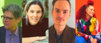 Profile photos of speaking panel